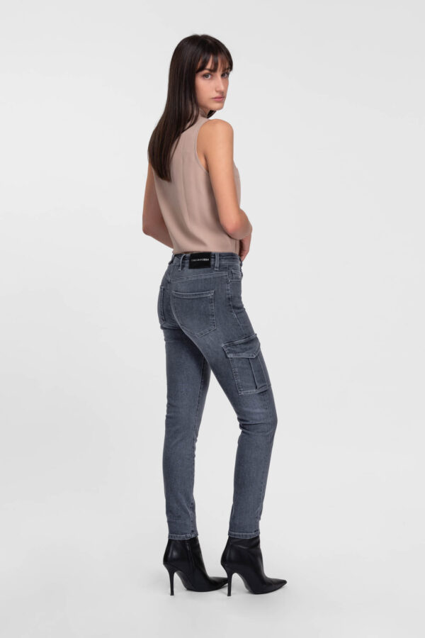 Sartoria Tramarossa JEANS ISABEL SKINNY IN DENIM NERO Spedizione Gratuita