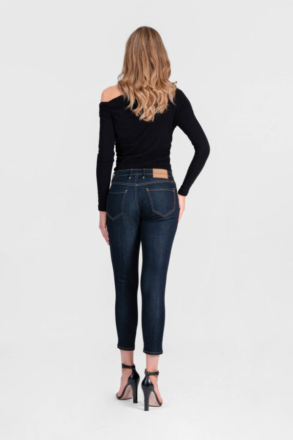 Sartoria Tramarossa JEANS BIANCA CAPRI SKINNY IN DENIM STRETCH BLU SCURO Economico