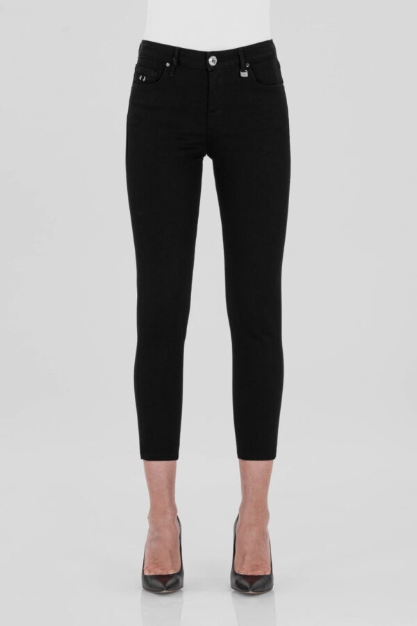 Sartoria Tramarossa JEANS BIANCA CAPRI SKINNY IN DENIM STRETCH NERO Online