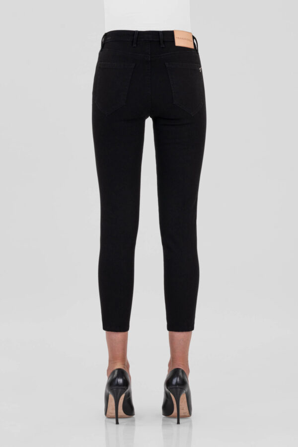 Sartoria Tramarossa JEANS BIANCA CAPRI SKINNY IN DENIM STRETCH NERO Online