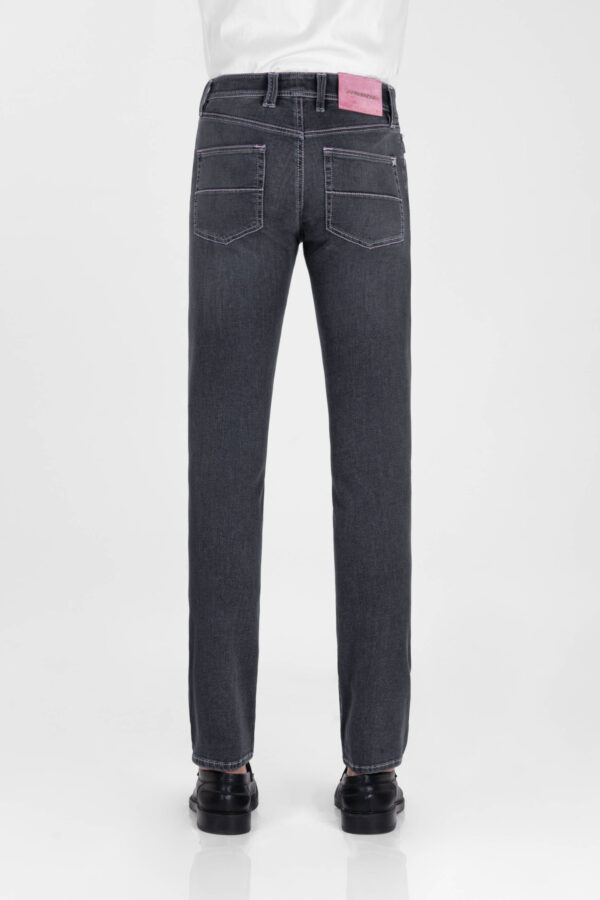 Sartoria Tramarossa JEANS LEONARDO ZIP SS SLIM IN DENIM STRETCH GRIGIO Hotsell
