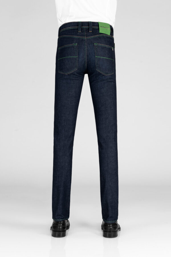 Sartoria Tramarossa JEANS LEONARDO BUTTONS REGULAR IN DENIM BLU SCURO I Più Venduti