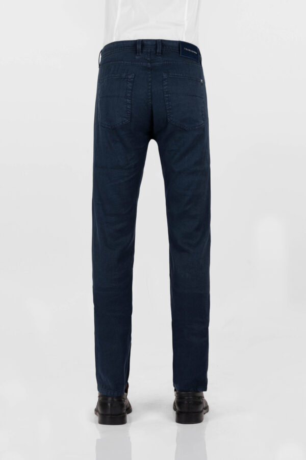Sartoria Tramarossa JEANS MICHELANGELO REGULAR IN DENIM LINO BLU SCURO Latest stili