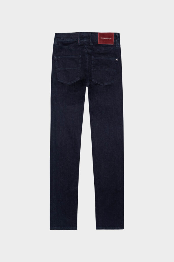 Sartoria Tramarossa JEANS MICHELANGELO ZIP SS REGULAR IN DENIM STRETCH BLU SCURO Sconto