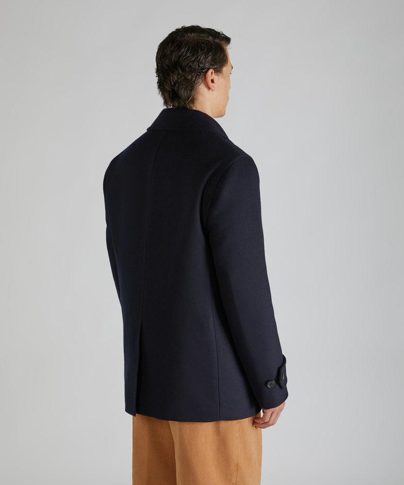 Slowear Peacoat in panno di lana Qualità