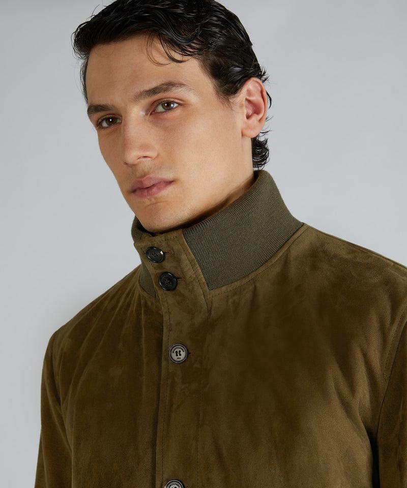 Slowear Bomber in pelle scamosciata Soddisfazione Garantita