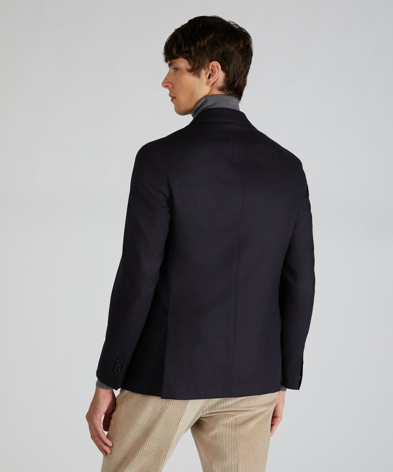 Slowear Giacca slim fit in flanella Outlet