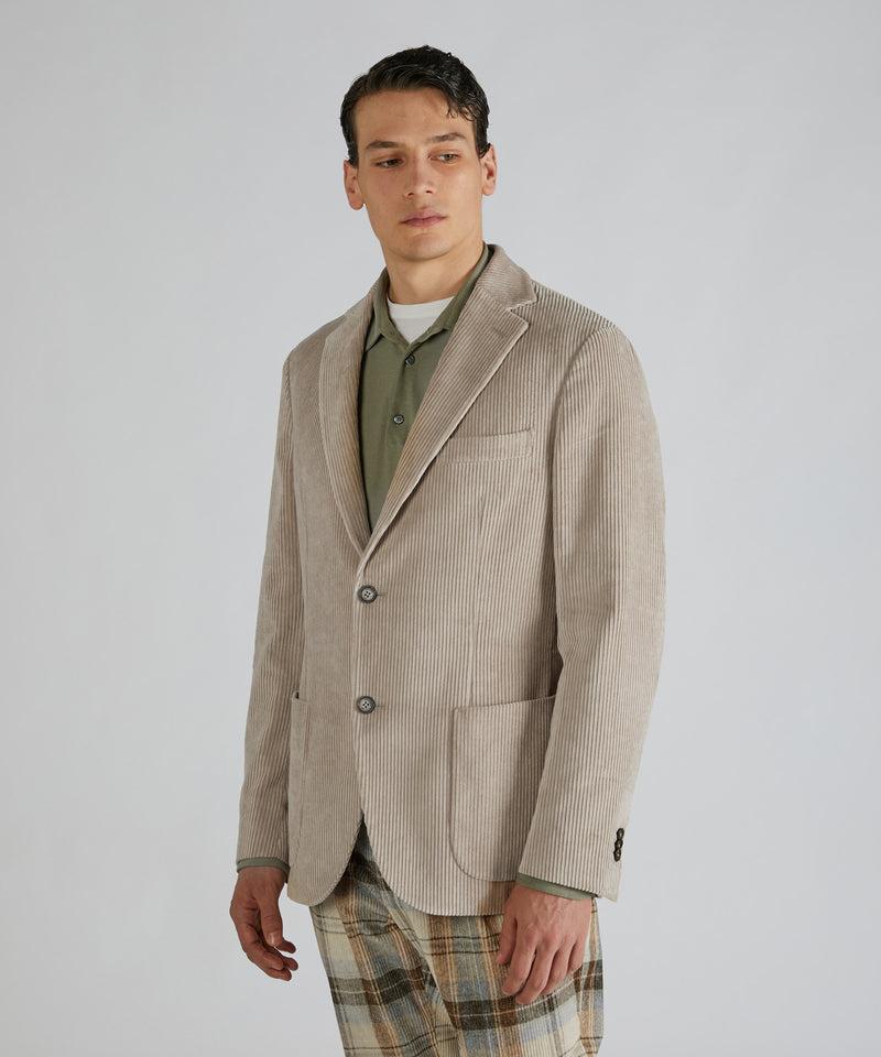 Slowear Giacca regular fit in velluto Negozio