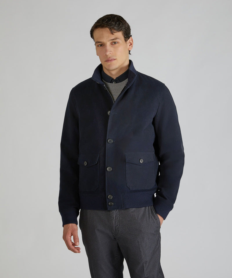 Slowear Bomber in Moleskin Nuovo