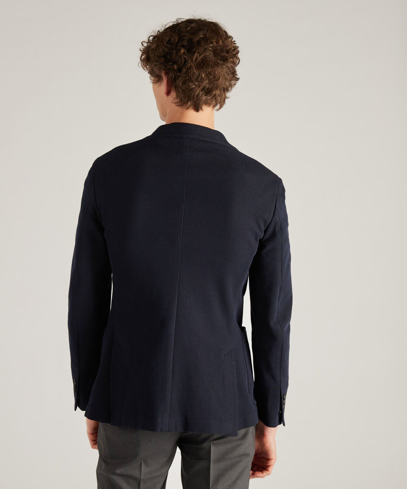 Slowear Giacca slim fit in cotone giro inglese Spedizione Gratuita