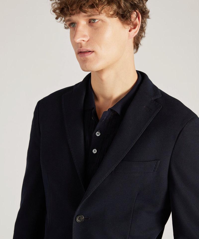 Slowear Giacca slim fit in cotone giro inglese Spedizione Gratuita