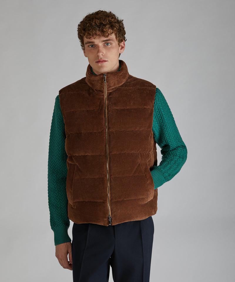 Slowear Gilet in velluto Fino Al -60%
