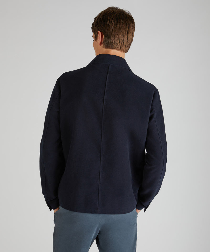 Slowear Blusa regular fit in Moleskin Prezzo Ridotto