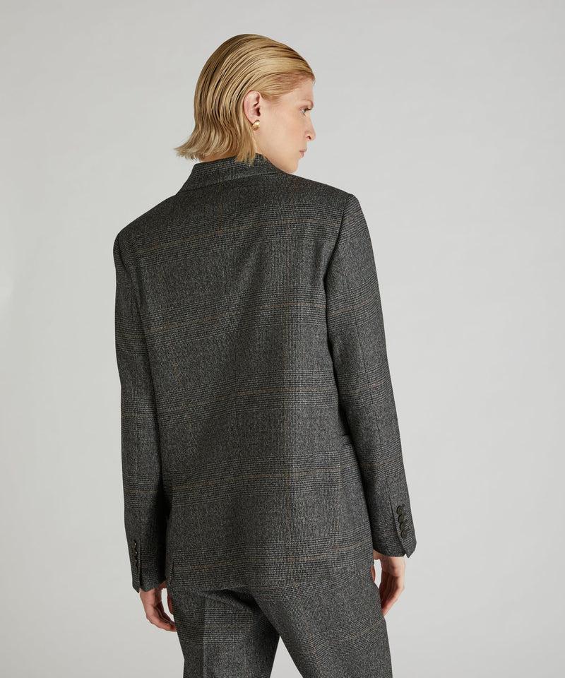 Slowear Doppiopetto regular fit in flanella Outlet