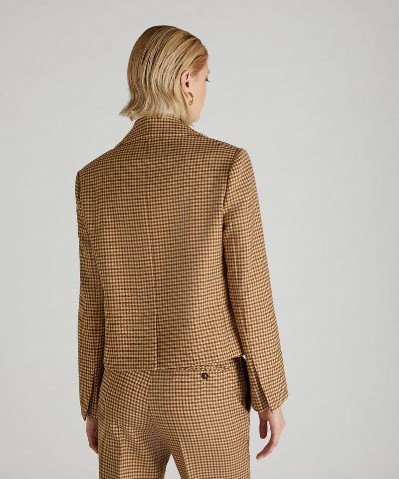 Slowear Giacca regular fit in flanella Saldi Di Fabbrica