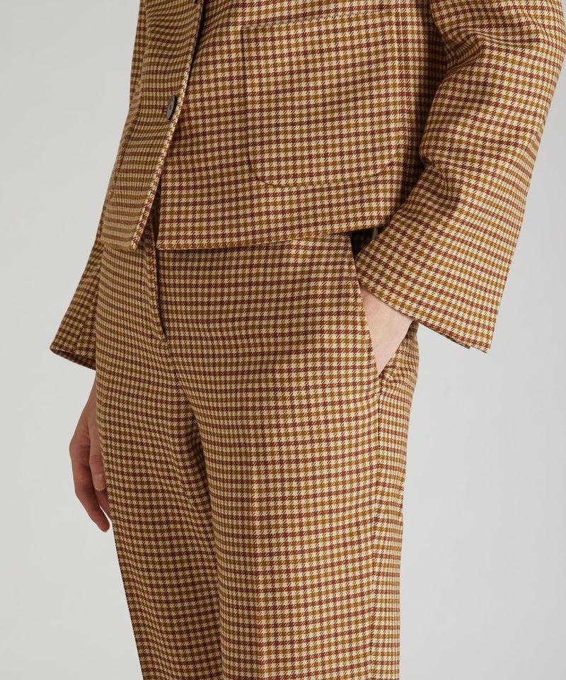 Slowear Giacca regular fit in flanella Saldi Di Fabbrica