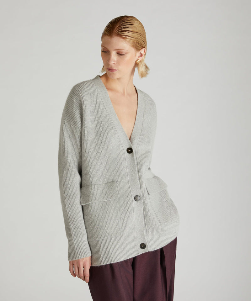 Slowear Cardigan over in lana e Angora Negozio