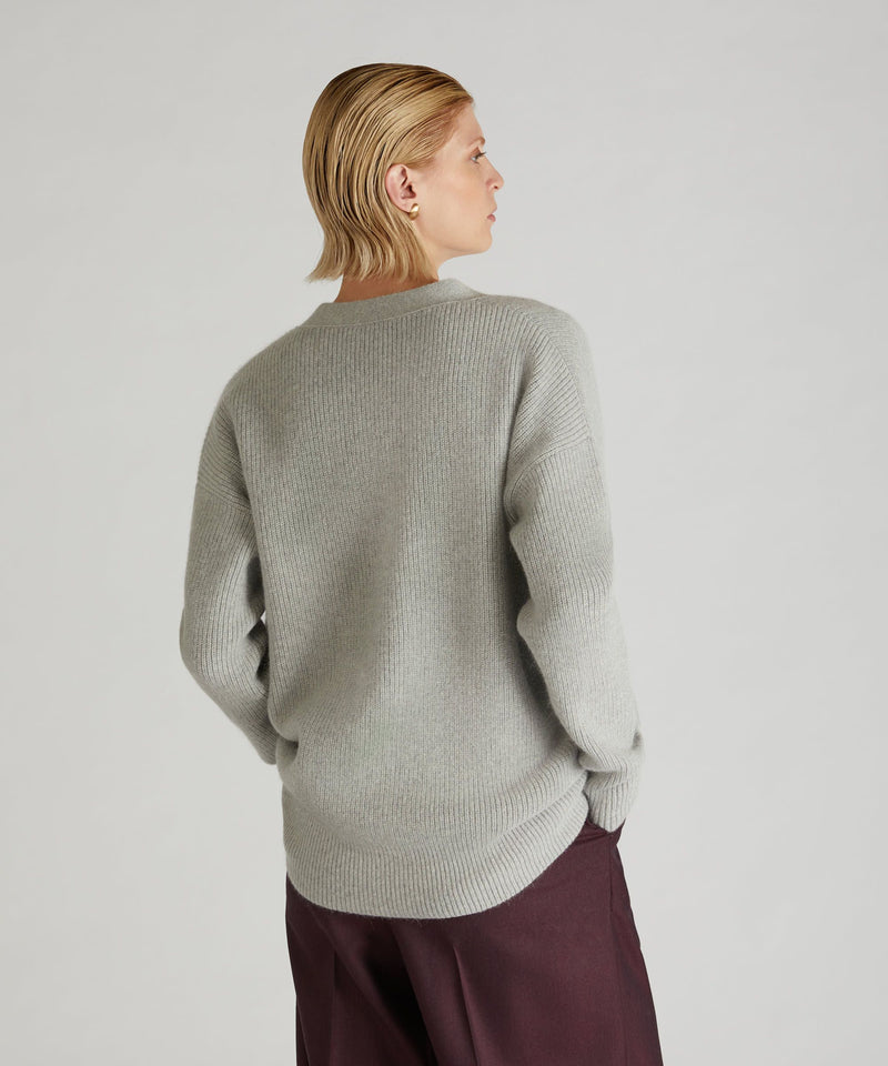 Slowear Cardigan over in lana e Angora Negozio