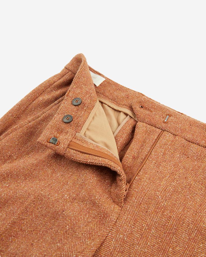 Slowear Pantalone regular in chevron di misto lana Nuovo