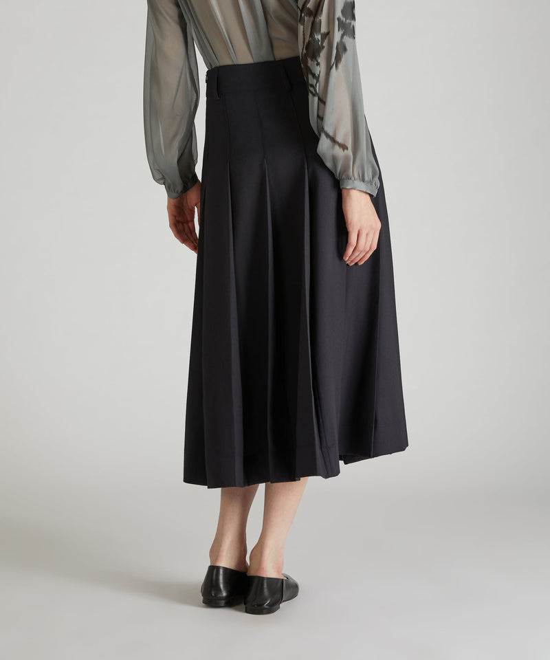 Slowear Gonna in twill di lana Soddisfazione Garantita