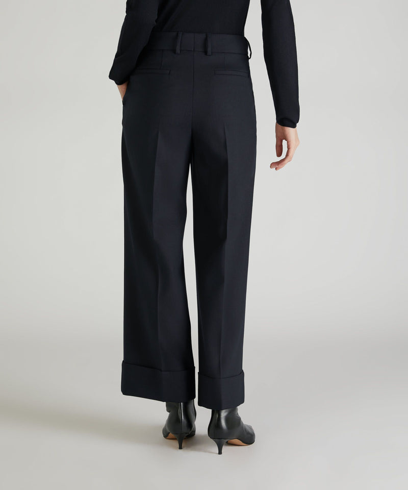 Slowear Pantalone regular fit in lana Qualità Garantita