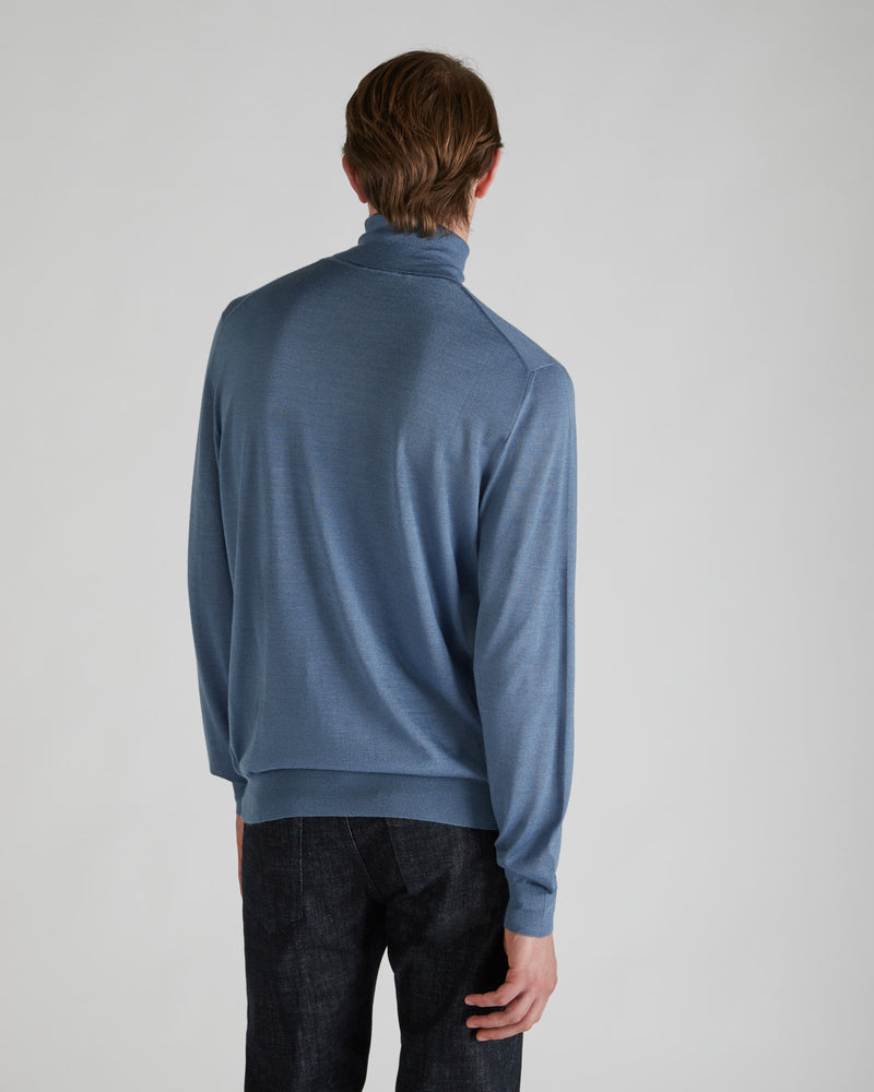 Slowear Dolcevita slim fit in cashmere e seta Negozi Online
