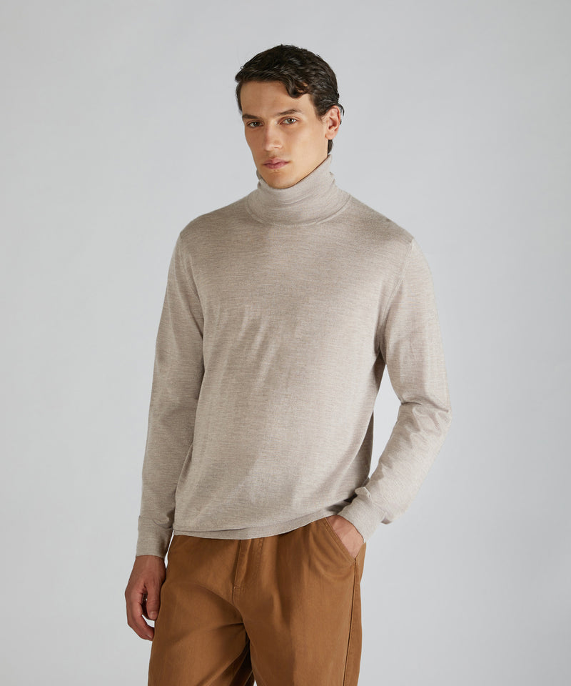 Slowear Dolcevita slim fit in cashmere e seta Consegna Veloce