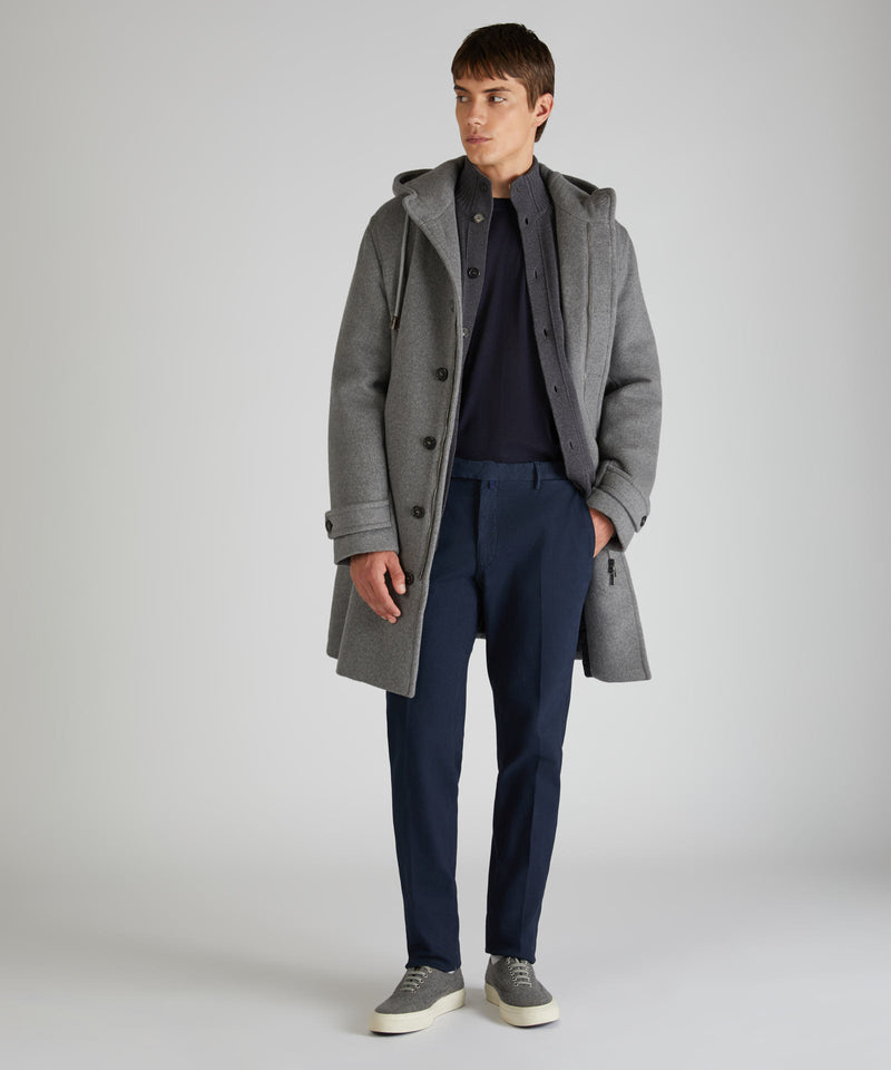 Slowear Chioto slim fit in lana merinos Presa