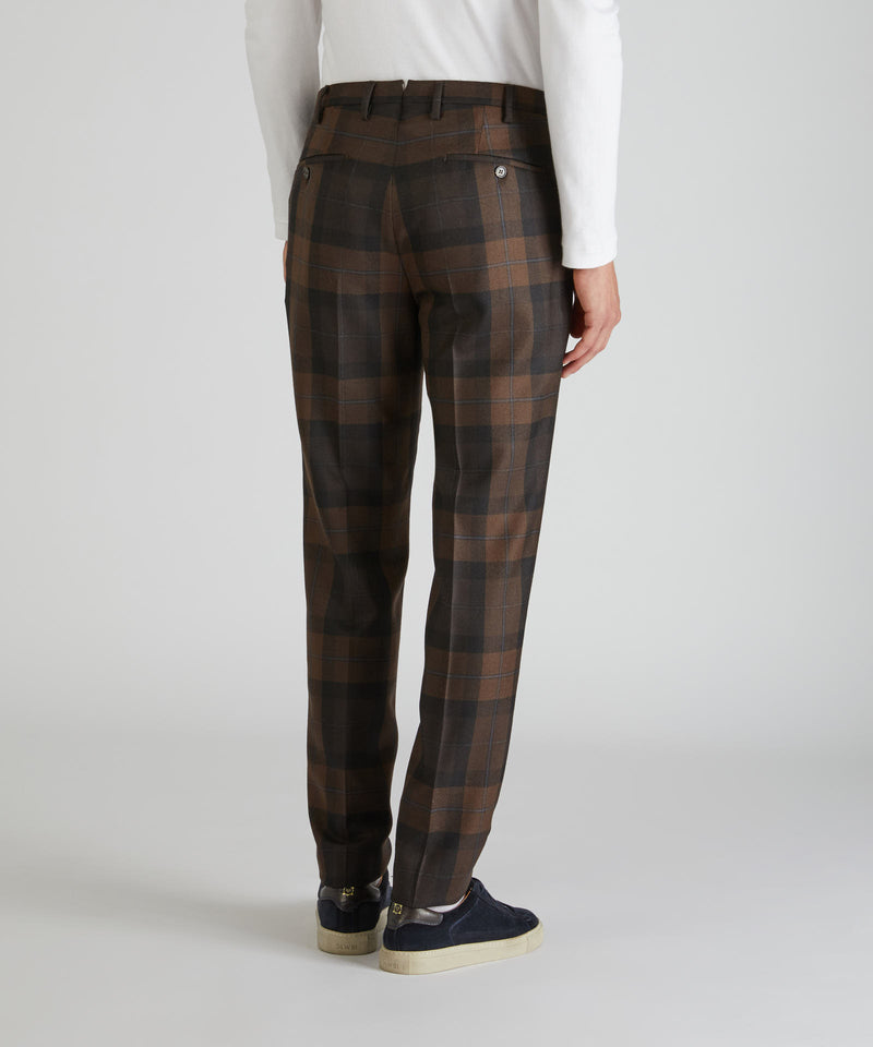 Slowear Pantalone tapered fit in lana Outlet