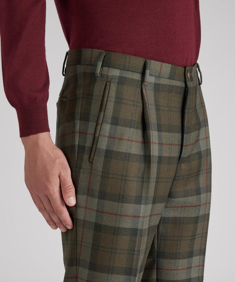 Slowear Pantalone tapered fit in lana In Vendita