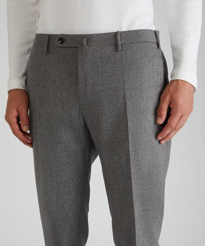 Slowear Pantalone slim fit in flanella di lana e cashmere Offerte