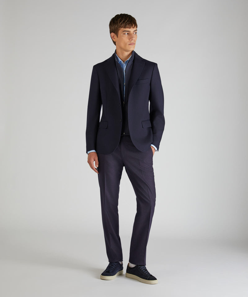 Slowear Pantalone slim fit in flanella di lana e cashmere Hotsell