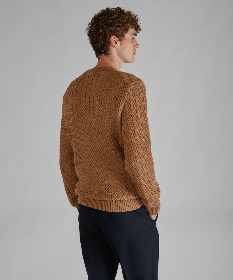 Slowear Girocollo slim fit in lana merinos Vendita Calda
