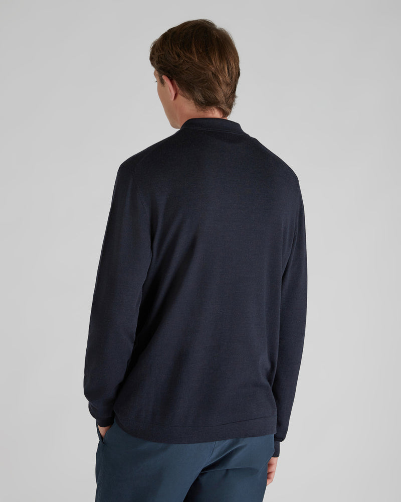 Slowear Camicia slim fit in Flexwool certificato Vendita Economica