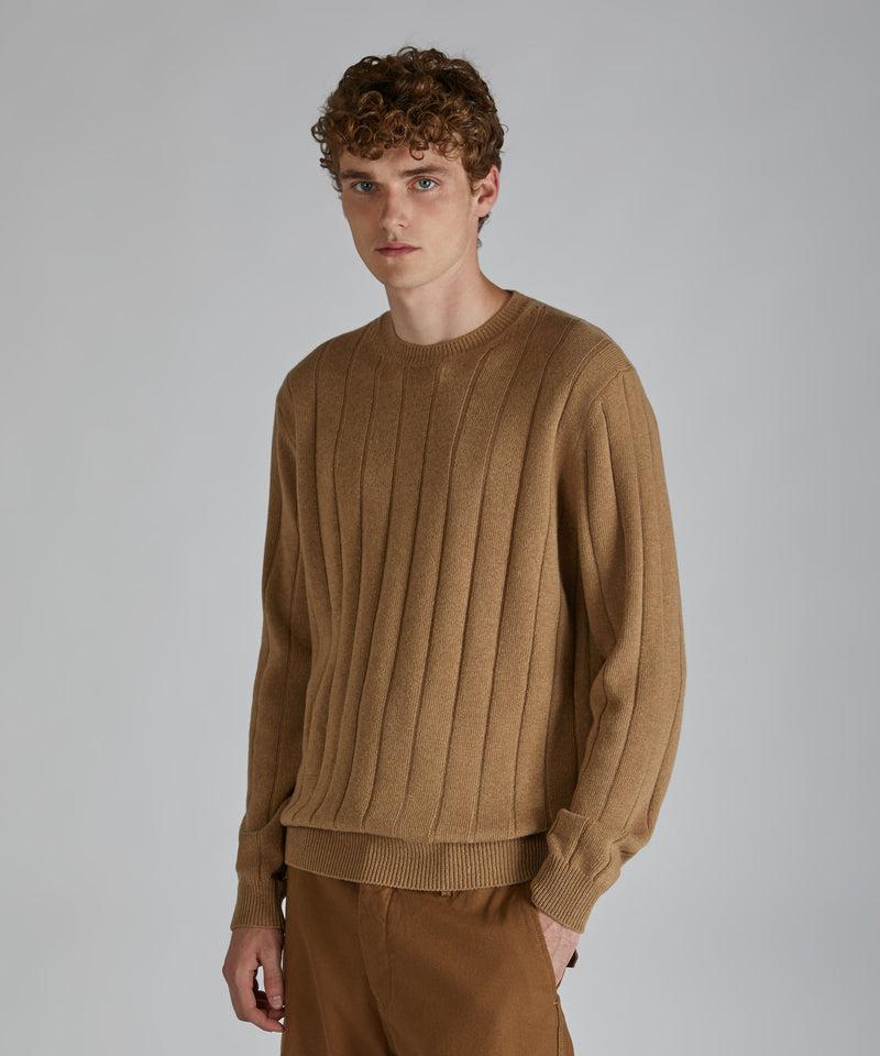 Slowear Girocollo slim fit in lana e cashmere Nuova