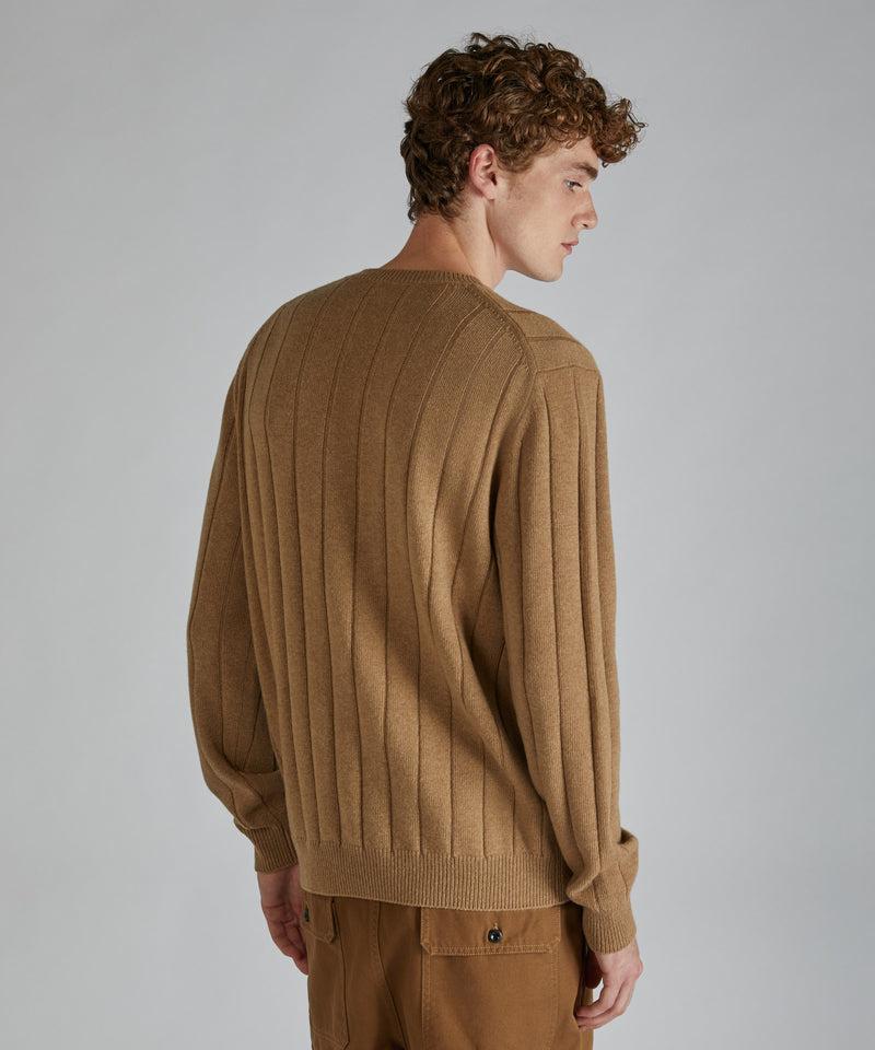 Slowear Girocollo slim fit in lana e cashmere Nuova