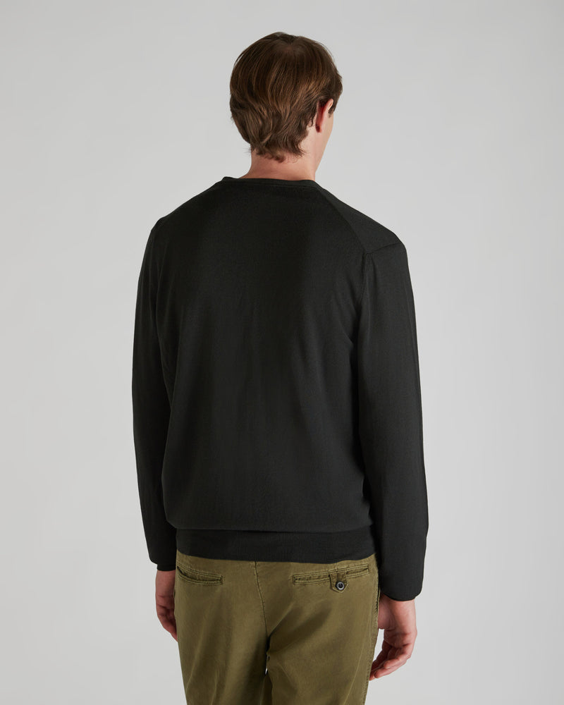 Slowear Cardigan slim fit in Flexwool certificato Spedizione gratuita