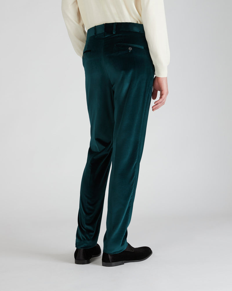 Slowear Pantalone tapered fit in velluto Comprare a buon mercato