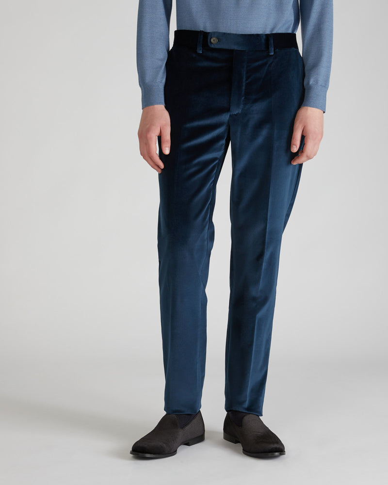 Slowear Pantalone tapered fit in velluto Spedizione Gratuita