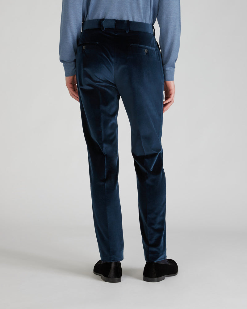Slowear Pantalone tapered fit in velluto Spedizione Gratuita