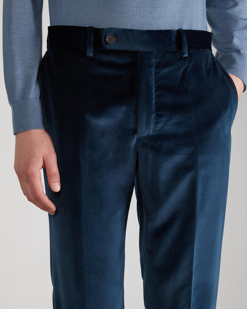 Slowear Pantalone tapered fit in velluto Spedizione Gratuita