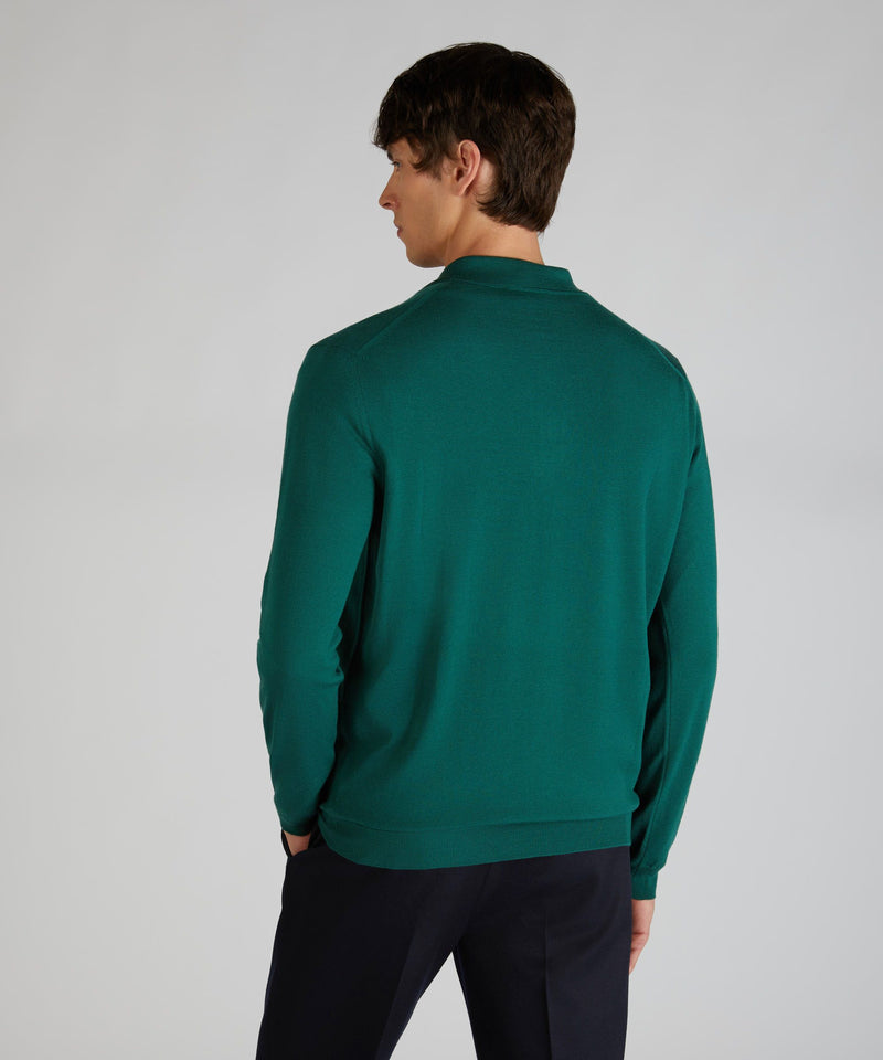 Slowear Polo slim fit in Flexwool Acquista Ora