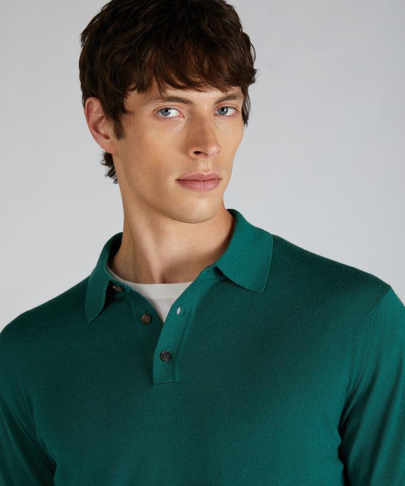Slowear Polo slim fit in Flexwool Acquista Ora