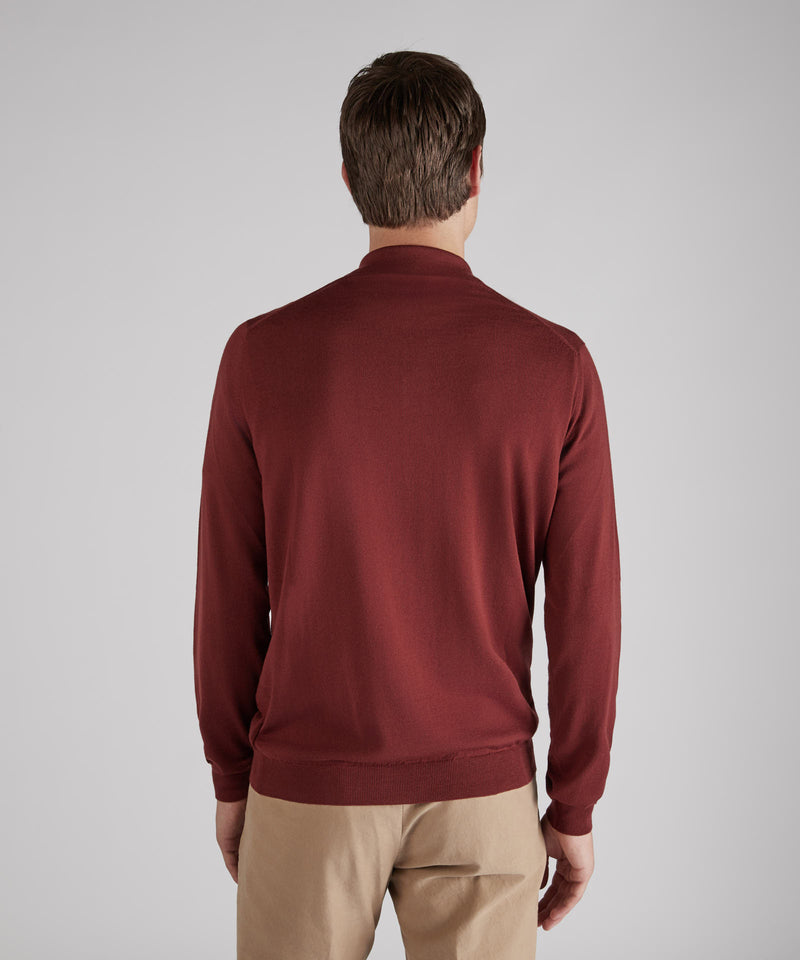 Slowear Polo slim fit in Flexwool Consegna Veloce