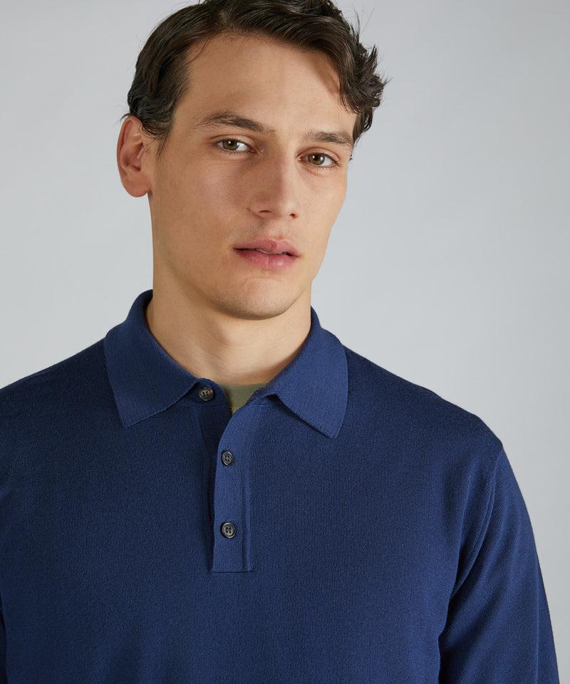 Slowear Polo slim fit in Flexwool Promozione Limitata