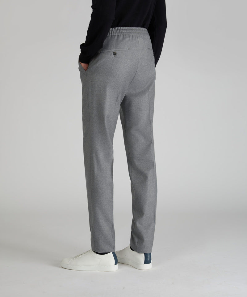 Slowear Pantalone tapered fit in flanella Fino Al -60%