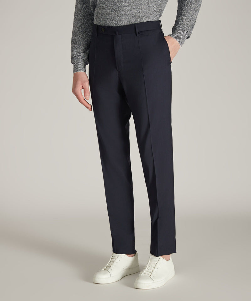 Slowear Pantalone slim fit in lana tropical certificata Presa