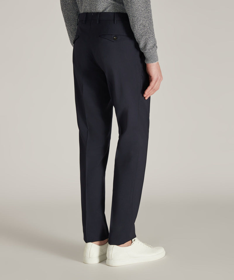 Slowear Pantalone slim fit in lana tropical certificata Presa