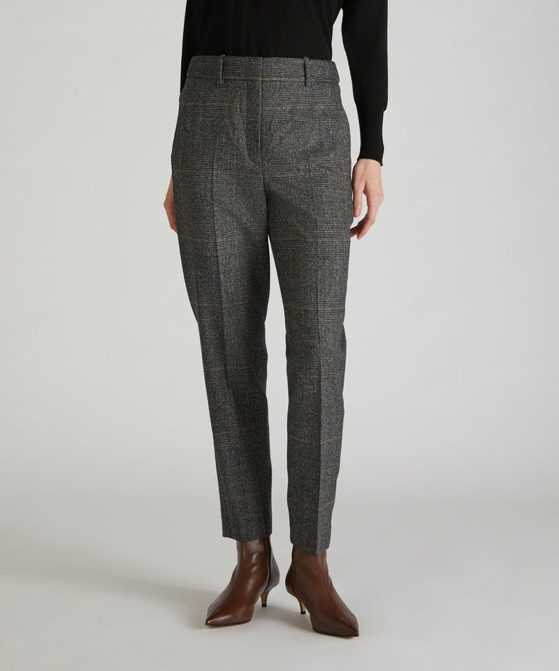 Slowear Pantalone regular fit in flanella Vendita Economica