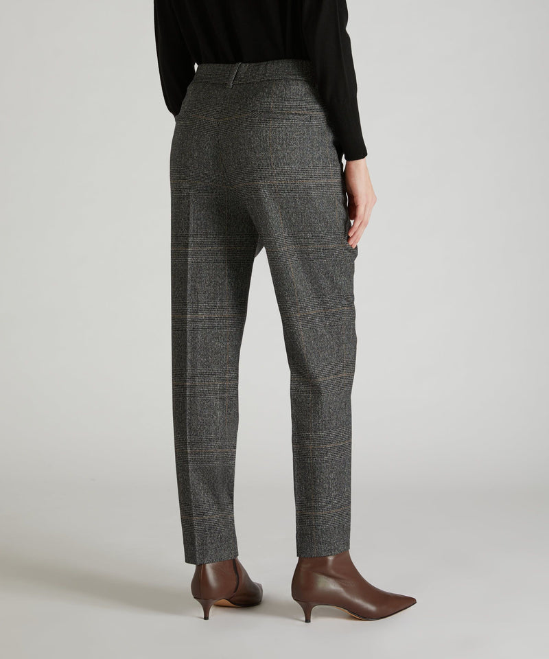 Slowear Pantalone regular fit in flanella Vendita Economica